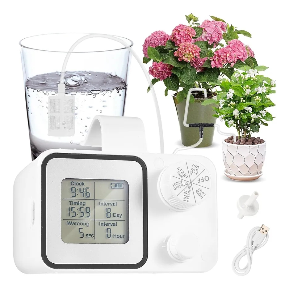 Kit de riego por goteo WiFi para macetas